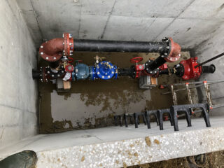 Sump pump installation and repair to prevent basement flooding