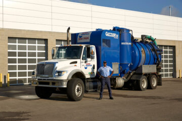 Hydro-jetting of drains and sewers to remove tough blockages