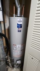 Water heater installation for reliable hot water supply