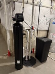 Reverse osmosis system installation for pure drinking water