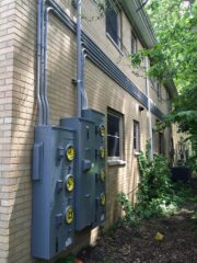 Home backup generator installation service