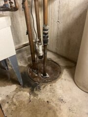 Video camera inspection for sewer line problems