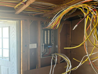 Smart home automation wiring with control integration