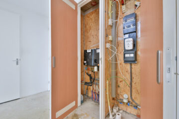 EV charger installation in residential garage