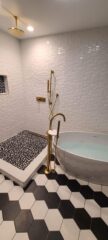 Bathroom plumbing remodel project image