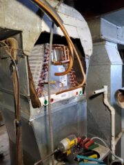 Energy-efficient air conditioner installation