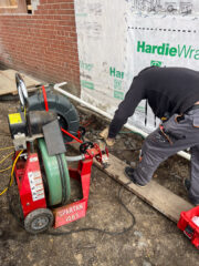 Industrial plumbing services for factories and large facilities