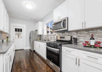 Kitchen remodeling with custom cabinetry design and installation