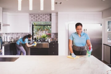 Residential cleaning services for houses and apartments