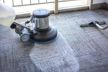 Deep carpet cleaning for commercial spaces