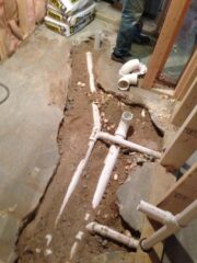 Residential plumbing services for houses and apartments