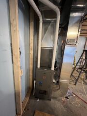Installation of central air conditioning systems for homes