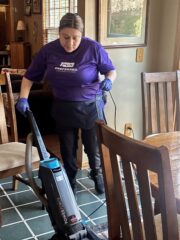 Tile and grout cleaning for spotless floors
