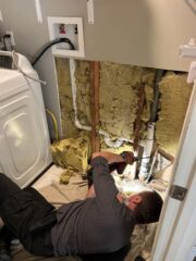 Clogged sewer and drain cleaning for smooth water flow