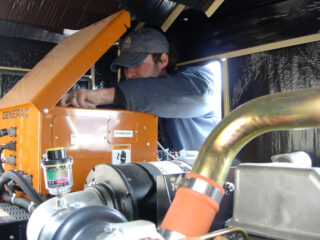 Chiller service and maintenance for cooling systems