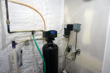 Water heater installation for efficient hot water supply
