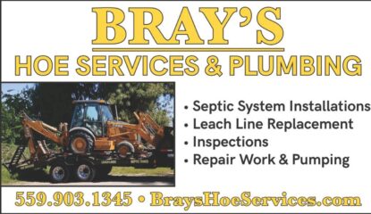 Bray’s Hoe Services - Plumbing in Selma, California