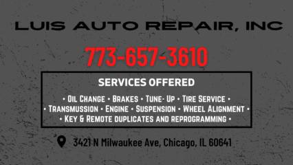Luis Auto Repair Inc. – Auto Repair & Service in Chicago, Illinois